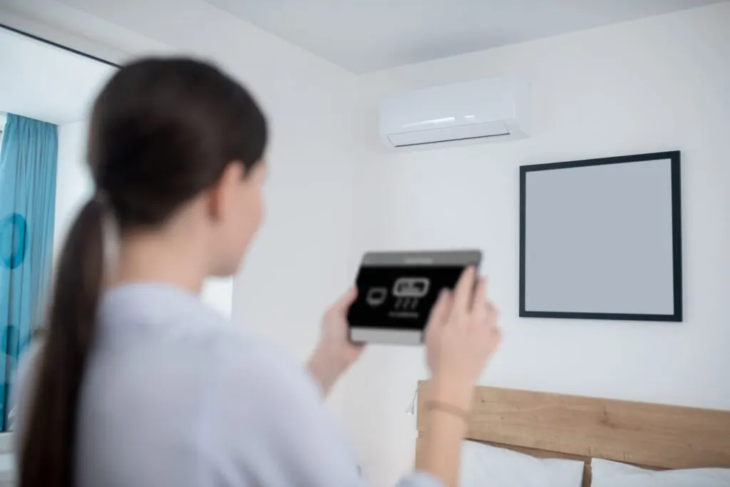 Controlul unui sistem modern de aer condiționat
